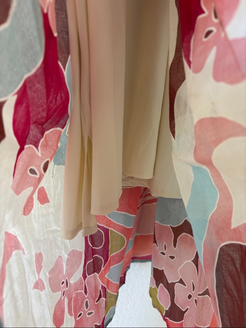 Etcetera Women's Multicolor Floral Print Midi Dress - Picture 4 of 6